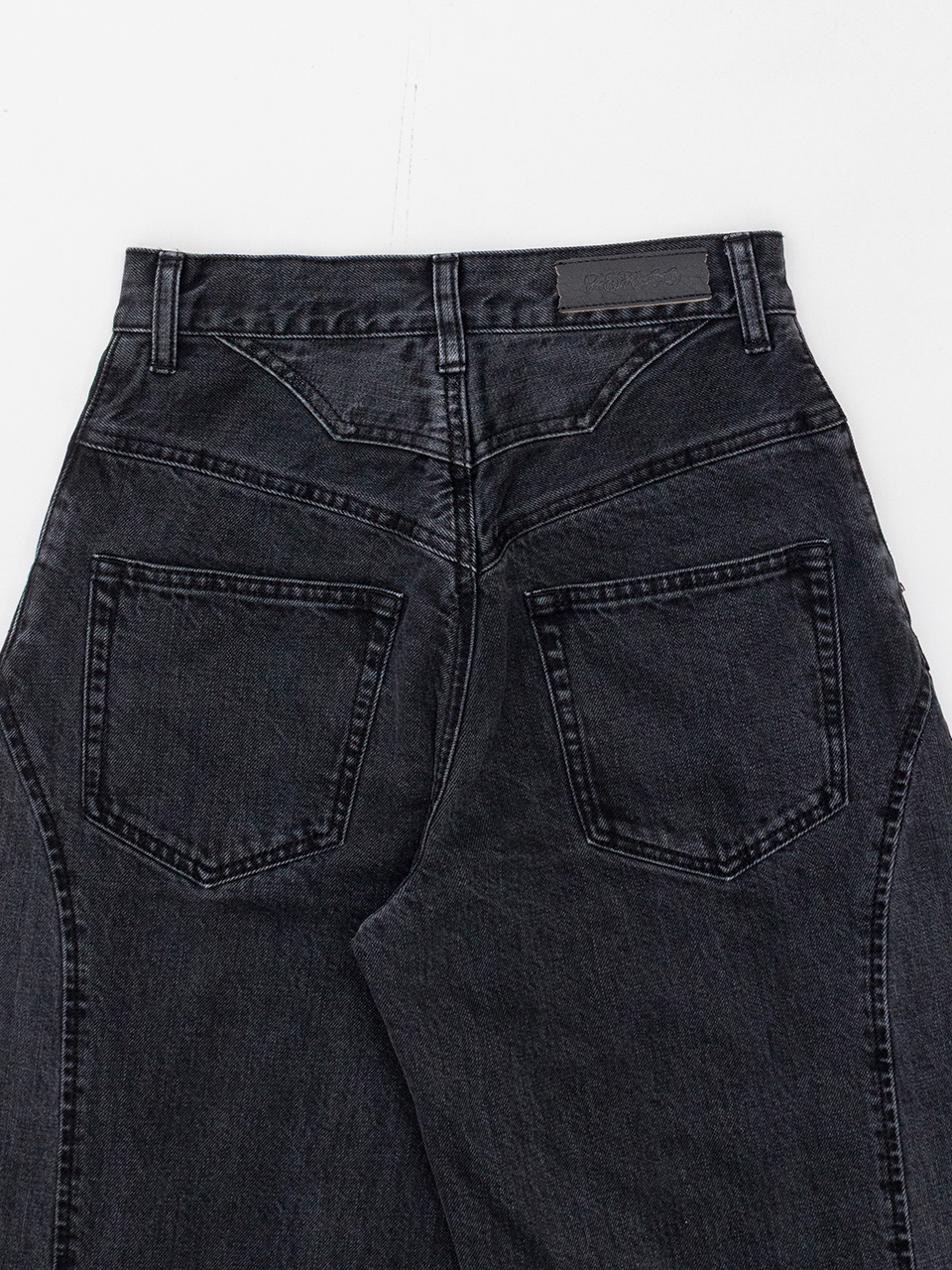 ORGANIC COTTON CURVE-FIT HIGH-RISE JEANS-オーガニックコットン