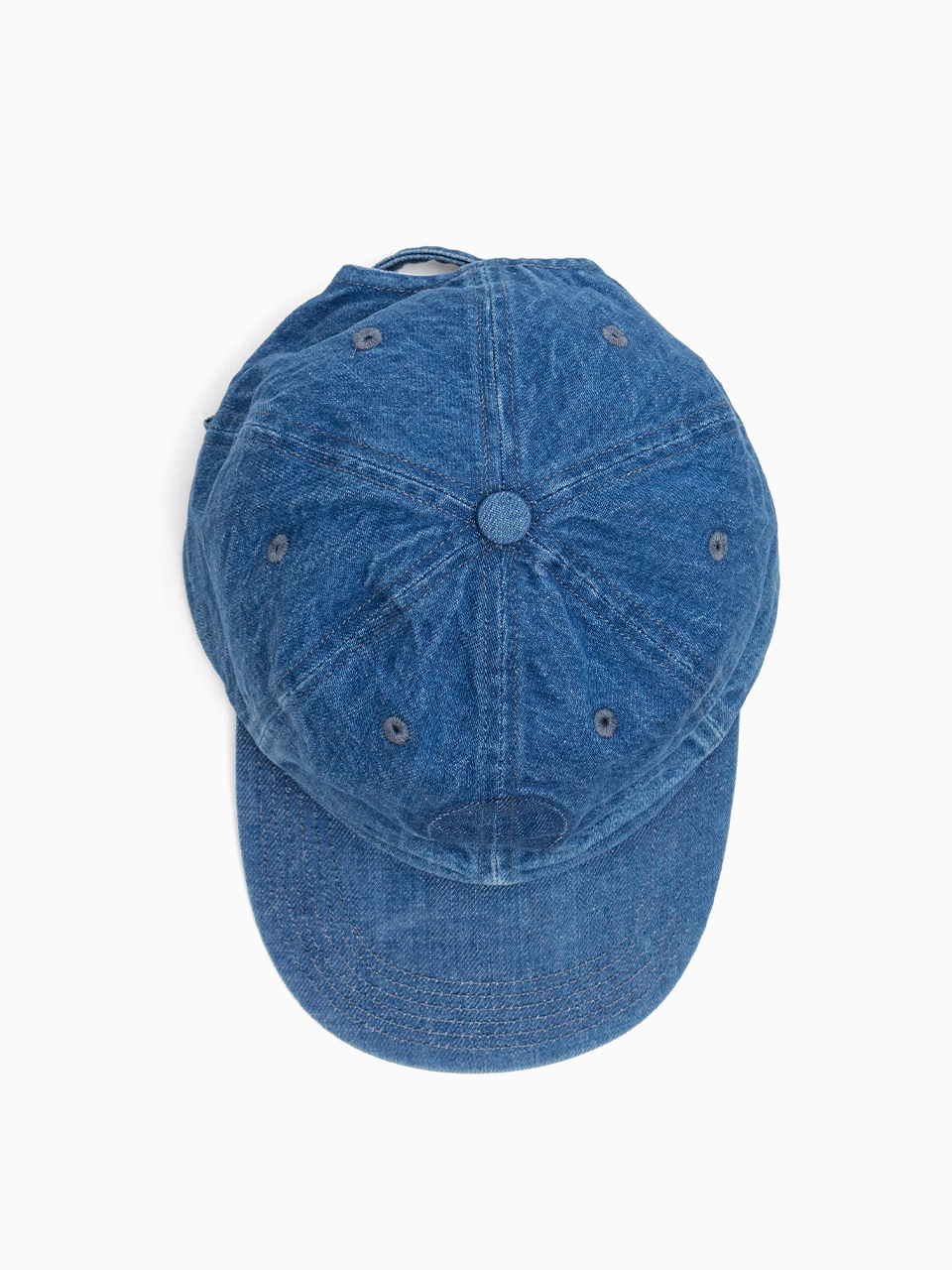 Slab denim 6panel cap-スラブデニム6パネルキャップ-KIJIMA TAKAYUKI
