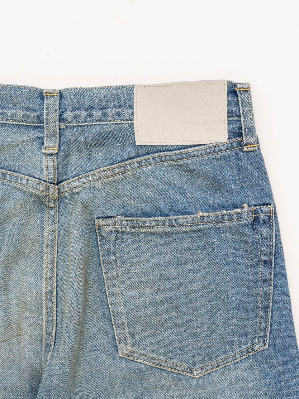 DEFORMATION WIDE DENIM JEANS-デフォルメーションワイドデニム