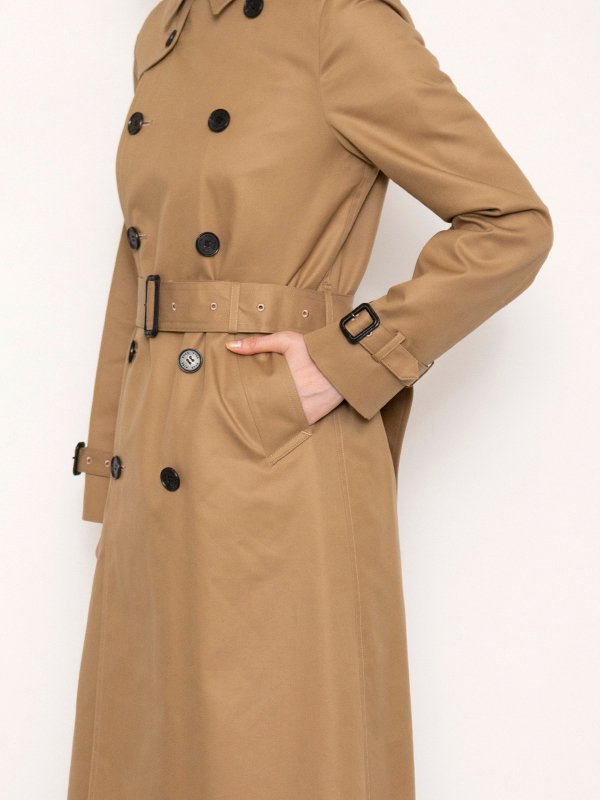Stradivarius Trench coat WOMEN FASHION Coats Trench coat Vintage Brown M discount 49% 