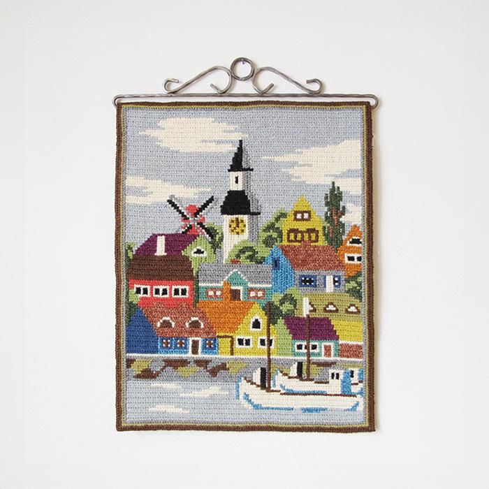 TVISTSOM / ツヴィスト刺繍 タペストリー 【クリックポストOK