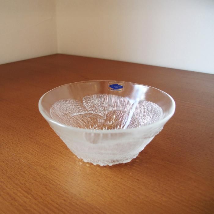 未使用　NUUTAJÄRVI Pioni ガラスボウル ヴィンテージ NUUTAJARVI/ヌータヤルヴィ Pioni/ピオニ ガラスボウル (5