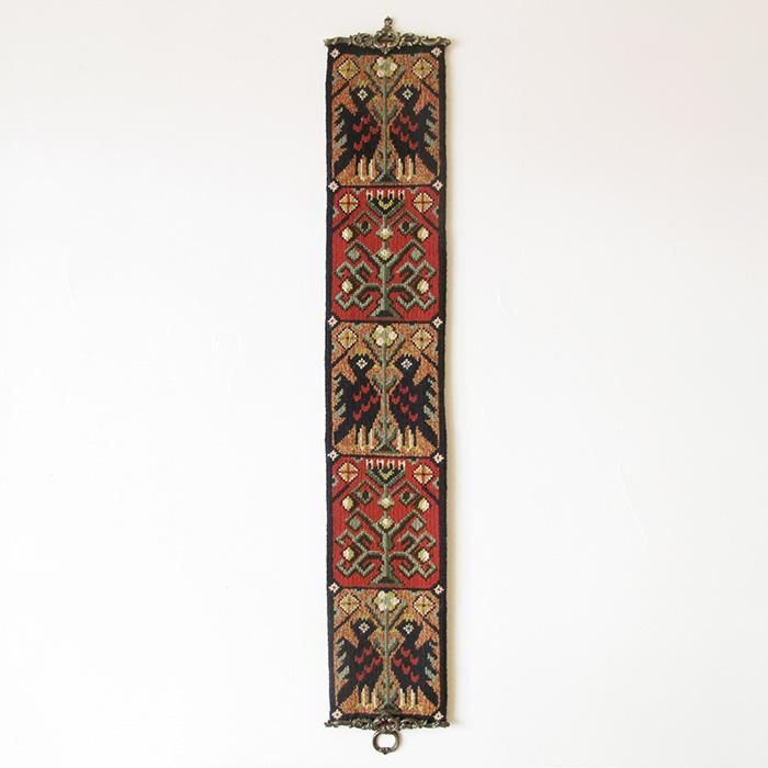 ヨーロッパ式刺繍絵タペストリー: The Violinist Yoshitoshi 芳年: Flute Player Triptych (Sold) – Egenolf