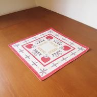 <img class='new_mark_img1' src='https://img.shop-pro.jp/img/new/icons12.gif' style='border:none;display:inline;margin:0px;padding:0px;width:auto;' />クリスマスのテーブルセンター /34.7×34.5【クリックポストOK】