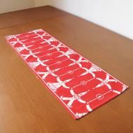 <img class='new_mark_img1' src='https://img.shop-pro.jp/img/new/icons12.gif' style='border:none;display:inline;margin:0px;padding:0px;width:auto;' />クリスマスのテーブルランナー /55.6x20【クリックポストOK!】北欧ヴィンテージファブリック