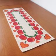 <img class='new_mark_img1' src='https://img.shop-pro.jp/img/new/icons12.gif' style='border:none;display:inline;margin:0px;padding:0px;width:auto;' />クリスマスのテーブルランナー /56.7x22.5【クリックポストOK!】北欧ヴィンテージファブリック