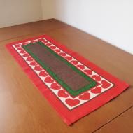 <img class='new_mark_img1' src='https://img.shop-pro.jp/img/new/icons12.gif' style='border:none;display:inline;margin:0px;padding:0px;width:auto;' />クリスマスのテーブルランナー /66.3x27.5【クリックポストOK!】北欧ヴィンテージファブリック