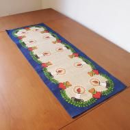 <img class='new_mark_img1' src='https://img.shop-pro.jp/img/new/icons12.gif' style='border:none;display:inline;margin:0px;padding:0px;width:auto;' />クリスマスのテーブルランナー /78.8x29.5【クリックポストOK!】北欧ヴィンテージファブリック