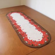 <img class='new_mark_img1' src='https://img.shop-pro.jp/img/new/icons12.gif' style='border:none;display:inline;margin:0px;padding:0px;width:auto;' />クリスマスのテーブルランナー /79.2x28【クリックポストOK!】北欧ヴィンテージファブリック