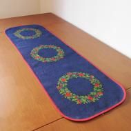 <img class='new_mark_img1' src='https://img.shop-pro.jp/img/new/icons12.gif' style='border:none;display:inline;margin:0px;padding:0px;width:auto;' />Jobs/ヨブス クリスマスのテーブルランナー /92x30【クリックポストOK!】