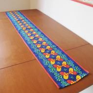 <img class='new_mark_img1' src='https://img.shop-pro.jp/img/new/icons12.gif' style='border:none;display:inline;margin:0px;padding:0px;width:auto;' />クリスマスのテーブルランナー /130.6x22【クリックポストOK!】北欧ヴィンテージファブリック