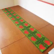 <img class='new_mark_img1' src='https://img.shop-pro.jp/img/new/icons12.gif' style='border:none;display:inline;margin:0px;padding:0px;width:auto;' />クリスマスのテーブルランナー /134x19【クリックポストOK!】北欧ヴィンテージファブリック
