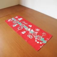 <img class='new_mark_img1' src='https://img.shop-pro.jp/img/new/icons12.gif' style='border:none;display:inline;margin:0px;padding:0px;width:auto;' />クリスマスのテーブルランナー /48x19.7【クリックポストOK!】北欧ヴィンテージファブリック
