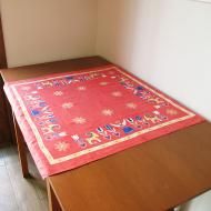 <img class='new_mark_img1' src='https://img.shop-pro.jp/img/new/icons12.gif' style='border:none;display:inline;margin:0px;padding:0px;width:auto;' />クリスマスのテーブルクロス /86×85【クリックポストOK】北欧ヴィンテージテキスタイル