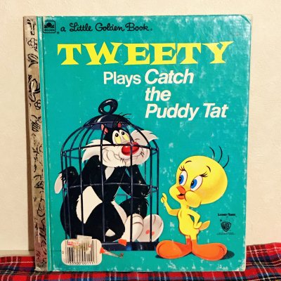 LooneyTunes/Tweety&Sylvester/ルーニーテューンズ トゥイーティー シルベスター 絵本(Twenty Plays catch  the Puddy Tat)B - boosmarket