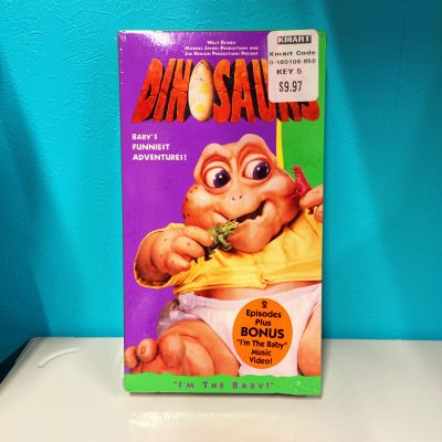 Disney/Dinosaurs TV SHOW VHS/ディズニー 恐竜家族 ビデオ(I'm the Baby!) - boosmarket