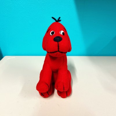 Clifford stuffed clearance dog