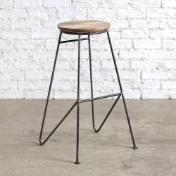 <img class='new_mark_img1' src='https://img.shop-pro.jp/img/new/icons61.gif' style='border:none;display:inline;margin:0px;padding:0px;width:auto;' />IRON WOODEN STOOL