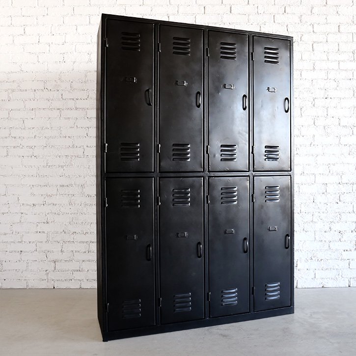 8DOOR INDUSTRIAL LOCKER | Another Life ― ANTIQUE FURNITURE＆NEW FURNITURE