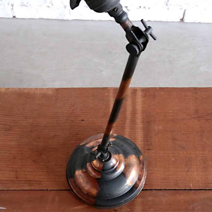 FARIES DESK LAMP. JAPANNED | Another Life ― ANTIQUE FURNITURE＆NEW 