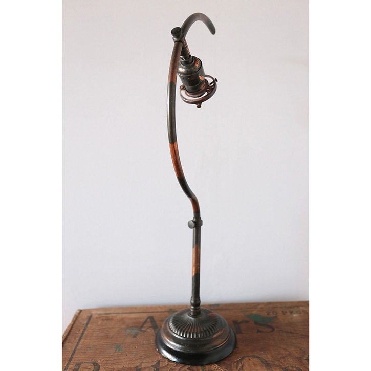 FARIES DESK LAMP JAPANNED | Another Life ― ANTIQUE FURNITURE＆NEW 