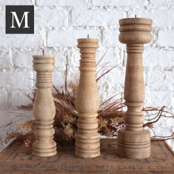 <img class='new_mark_img1' src='https://img.shop-pro.jp/img/new/icons47.gif' style='border:none;display:inline;margin:0px;padding:0px;width:auto;' />WOODEN CANDLE STAND M