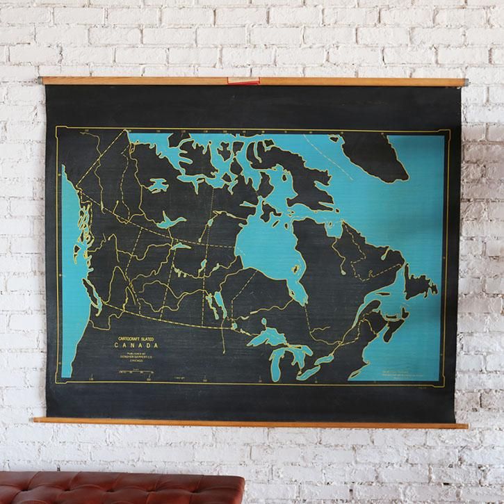 CHALKBOARD MAP