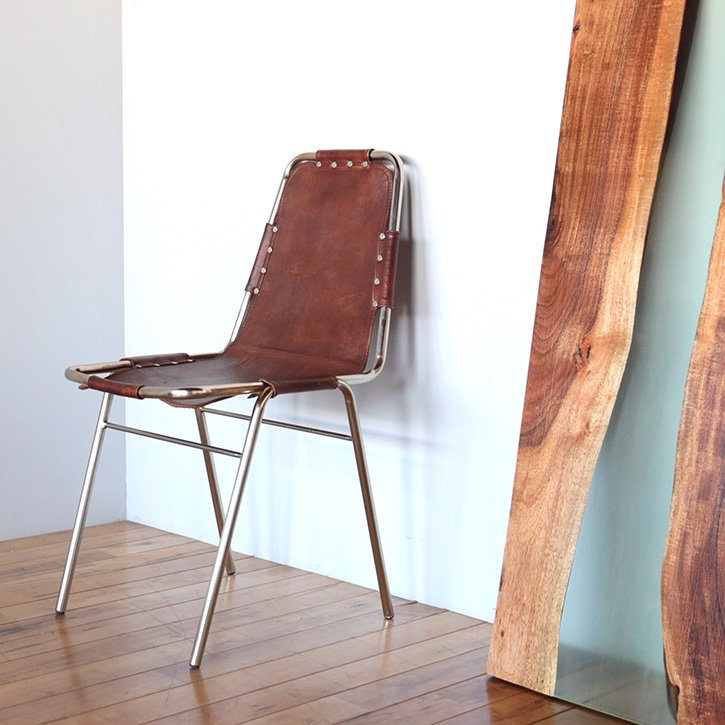 LEATHER CHAIR] シャルロット・ペリアン Charlotte Perriand 