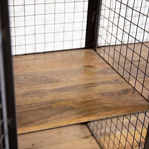 IRON DISPLAY CABINET L | Another Life ― ANTIQUE