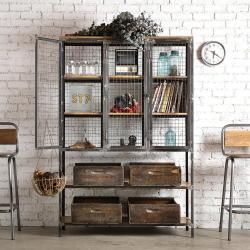 <img class='new_mark_img1' src='https://img.shop-pro.jp/img/new/icons47.gif' style='border:none;display:inline;margin:0px;padding:0px;width:auto;' />IRON DISPLAY CABINET L