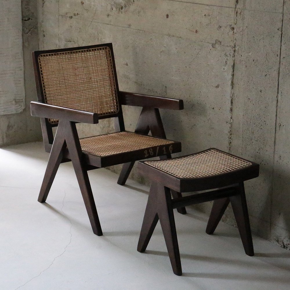 Low Stool] ピエールジャンヌレ PierreJeanneret リプロダクト | Another Life ― ANTIQUE  FURNITURE＆NEW FURNITURE