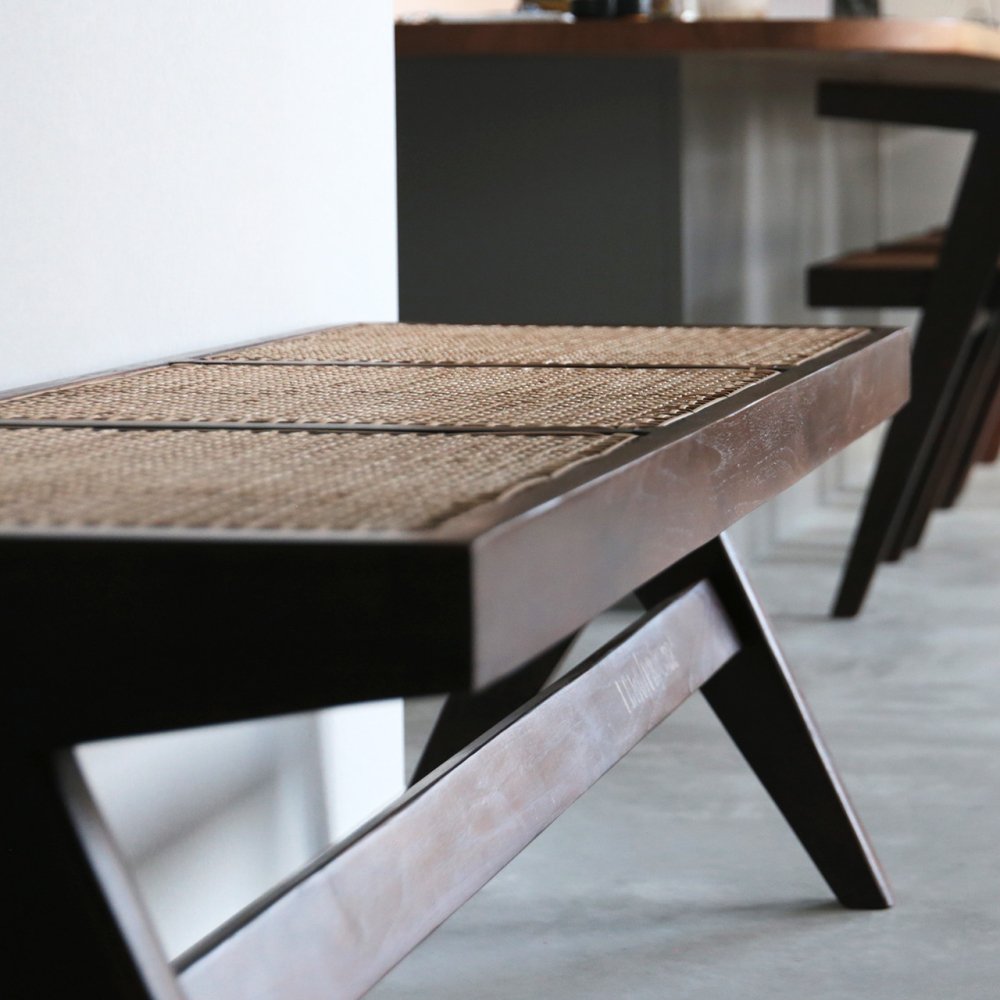 Bench] ピエールジャンヌレ PierreJeanneret リプロダクト | Another Life ― ANTIQUE  FURNITURE＆NEW FURNITURE