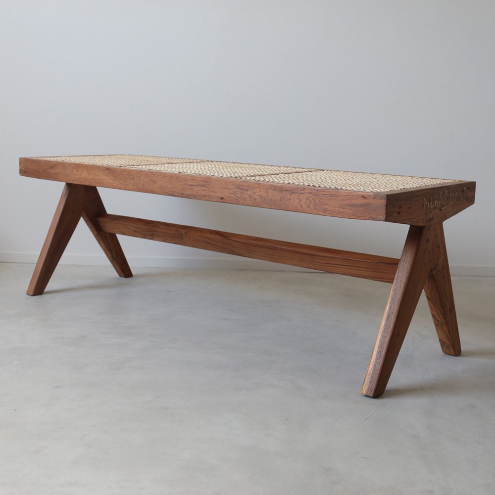 [Bench（Burma Teak）] ピエールジャンヌレ PierreJeanneret リ 