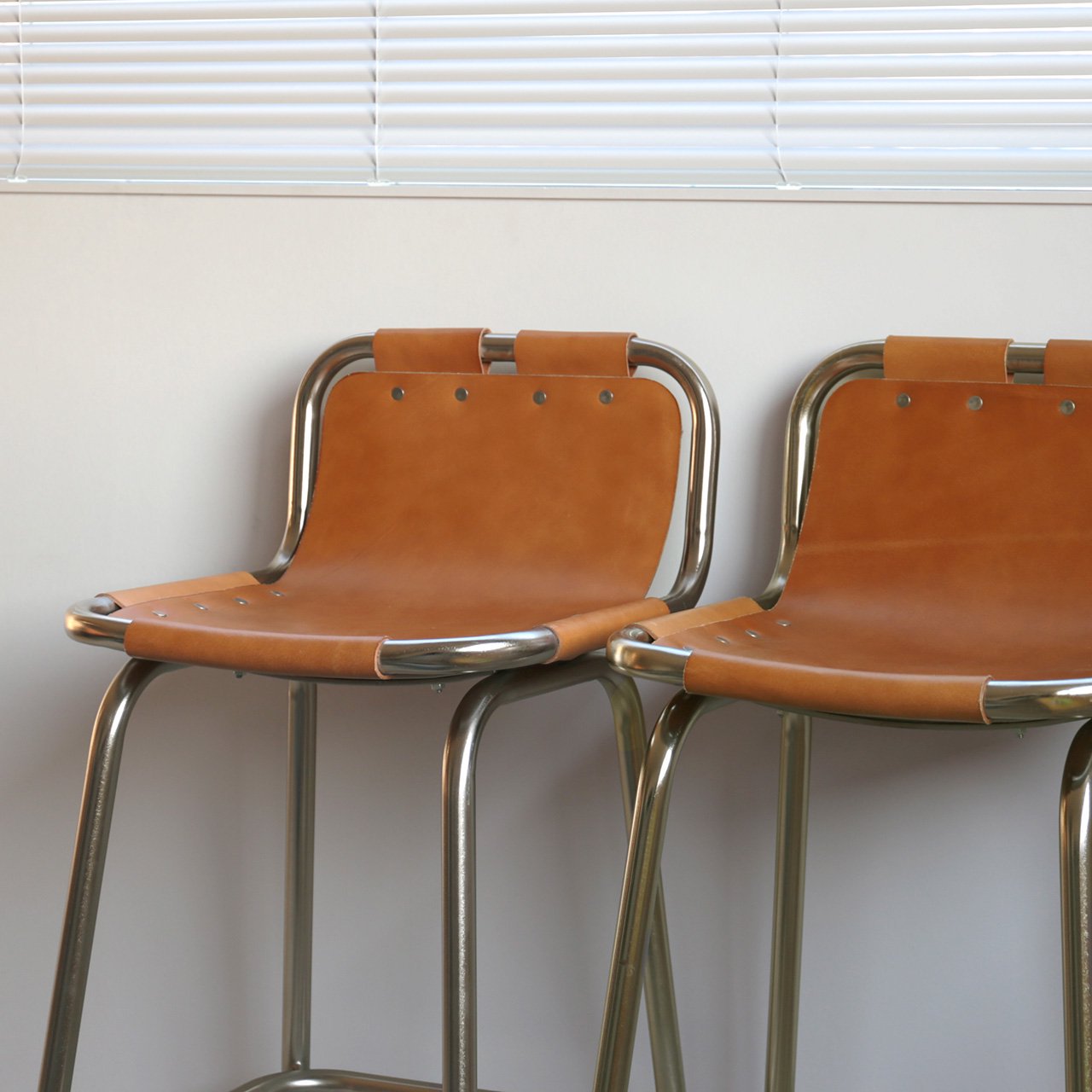 Les Arcs Bar Chair (Silver/Yellow)] シャルロット・ペリアン Charlotte Perriand  レザルクバーチェア リプロダクト | Another Life ― ANTIQUE FURNITURE＆NEW FURNITURE