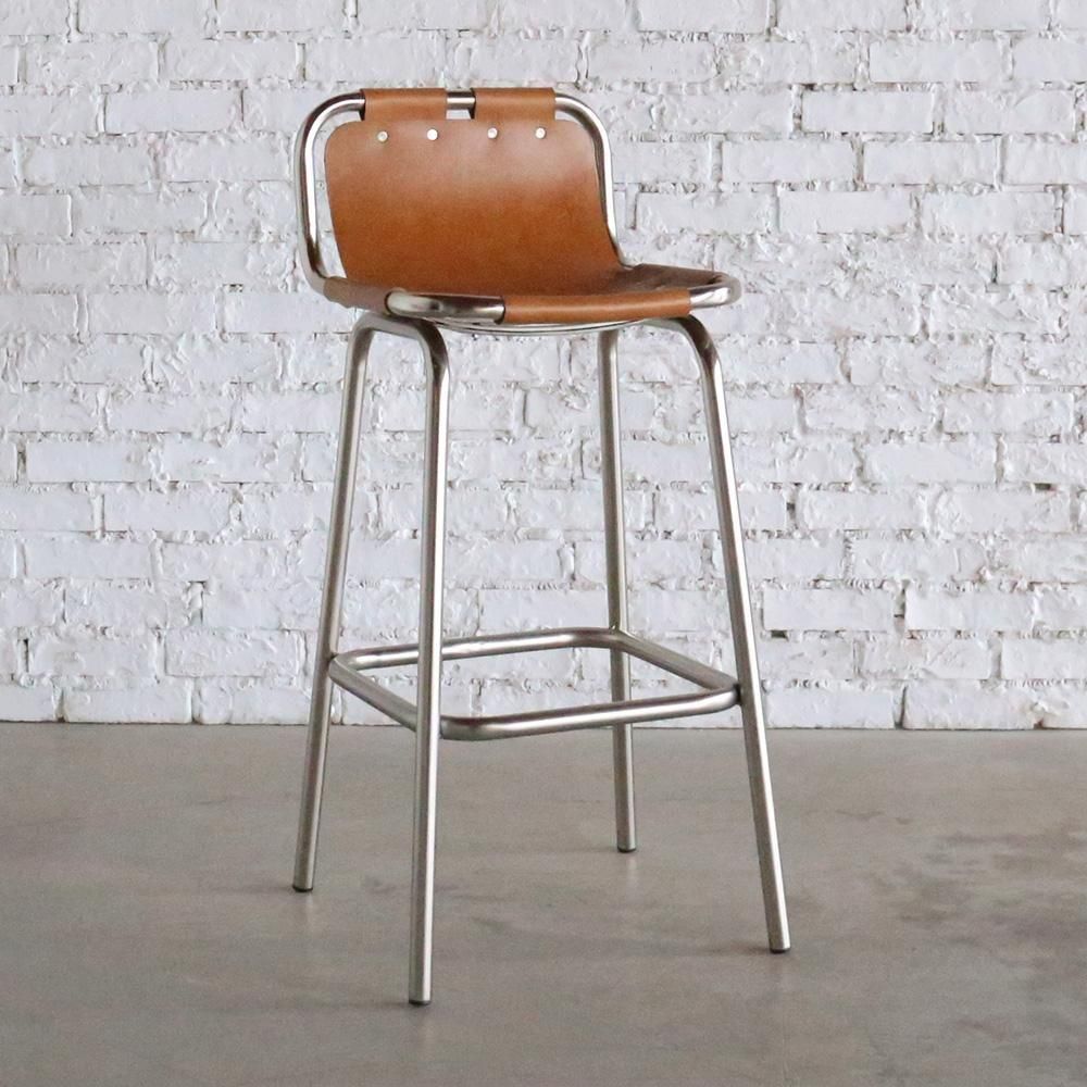 Les Arcs Bar Chair (Silver/Yellow)] シャルロット・ペリアン