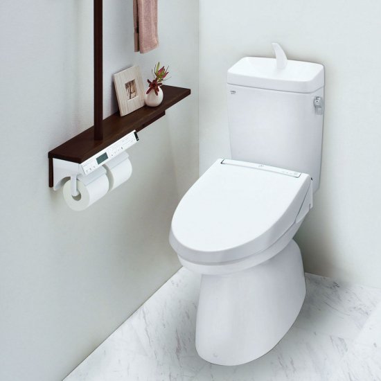 LIXIL（INAX)タンクありトイレ アメージュZ＋便座パッソEA24（最高級グレード） といれたすトイレ