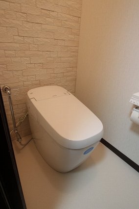 エコカラットで高級感あふれるトイレ空間にリフォーム といれたす