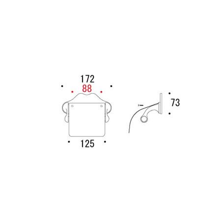 真鍮アンティーク古色仕上げ トイレットペーパーホルダー TPH 2 AB