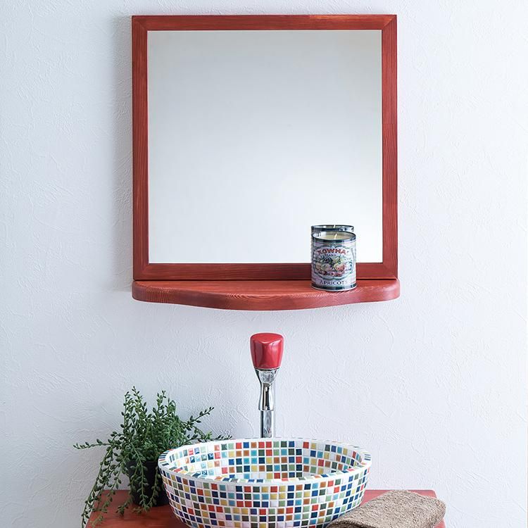 Jクランク陶器ハンドル単水栓 ローズレッド - といれたす-トイレ