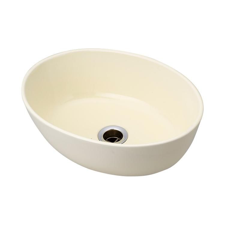 洗面ボウルセット ハミングオーバルとりのこ色・グースネック型