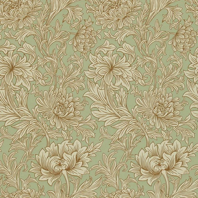 ꥢꥹMORRIS&Co.20020347 Chrysanthemum Toile DMOWCH104