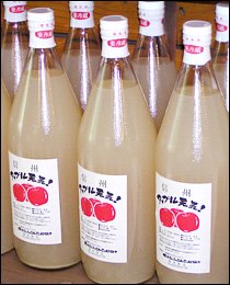 桜井養蜂園 桜井さんちのりんごとはちみつ店 アップル元気 リンゴジュース