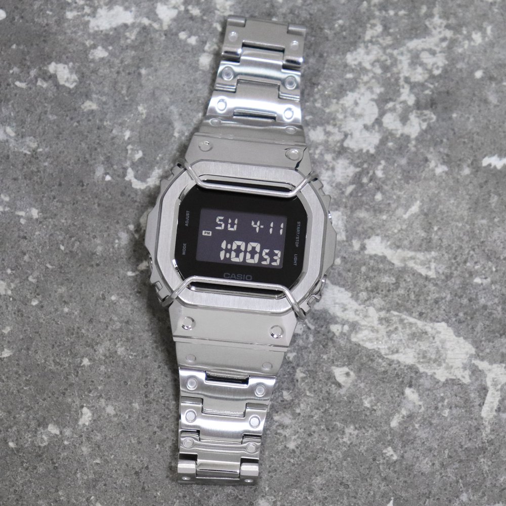 CASIO G-SHOCK DW-5600BB フルメタル カスタムGSHOCK - 腕時計(デジタル)