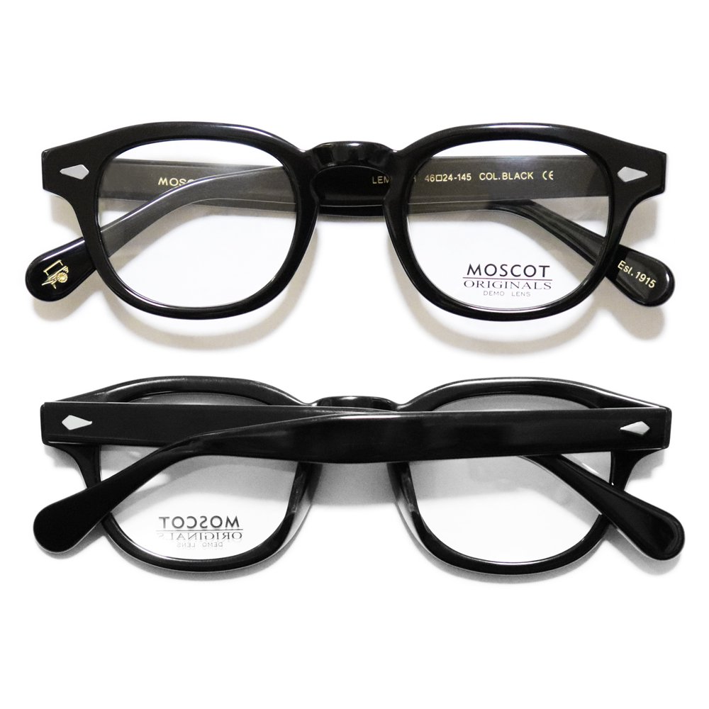 Moscot Lemtosh Eyeglasses -Black- ｜ モスコット レムトッシュ - American Classics