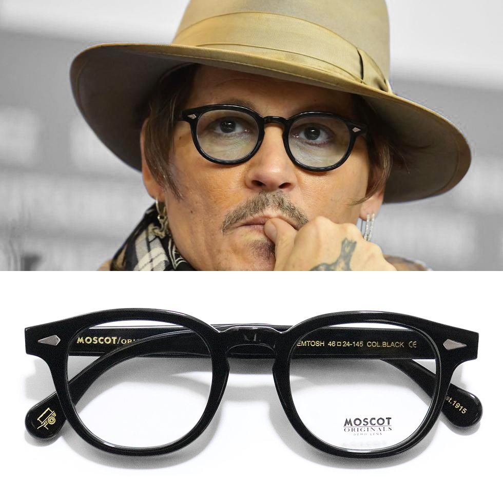 Moscot Lemtosh Eyeglasses -Black- ｜ モスコット レムトッシュ ブラック - American Classics