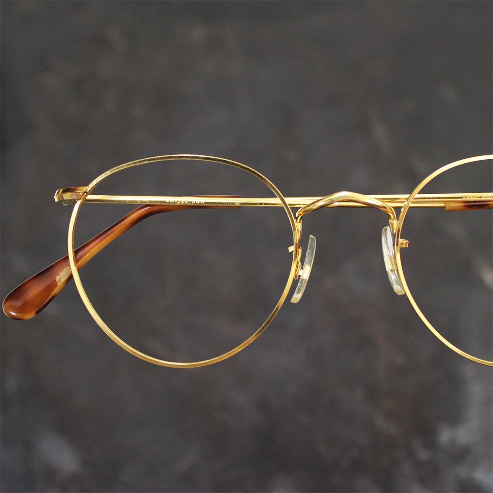 Vintage 80 S Savile Row Panto 14k Rg Eyeglasses Made In England ヴィンテージ 眼鏡 American Classics
