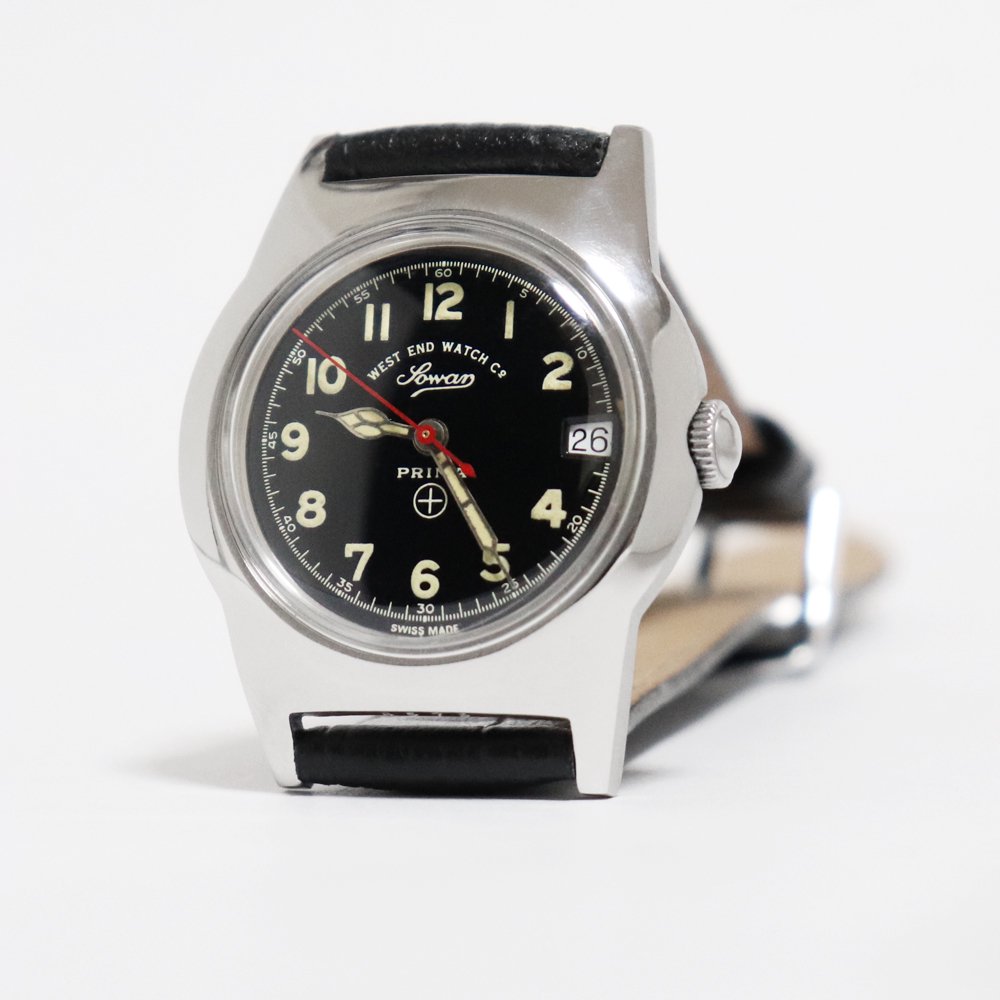 Vintage 1960's West End Watch Co. Sowar British Military Watch