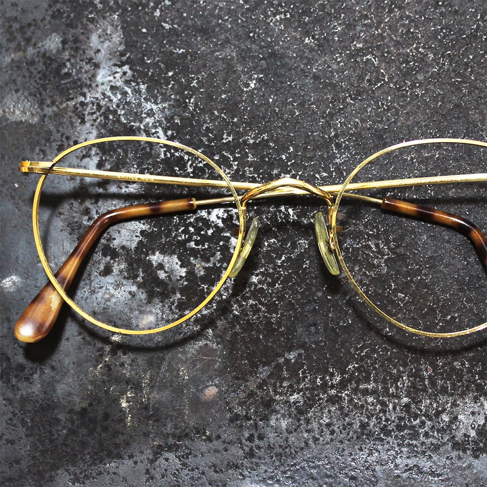 Vintage 80 S Savile Row Panto 14k Rg Eyeglasses Made In England 49 21 ヴィンテージ眼鏡 American Classics