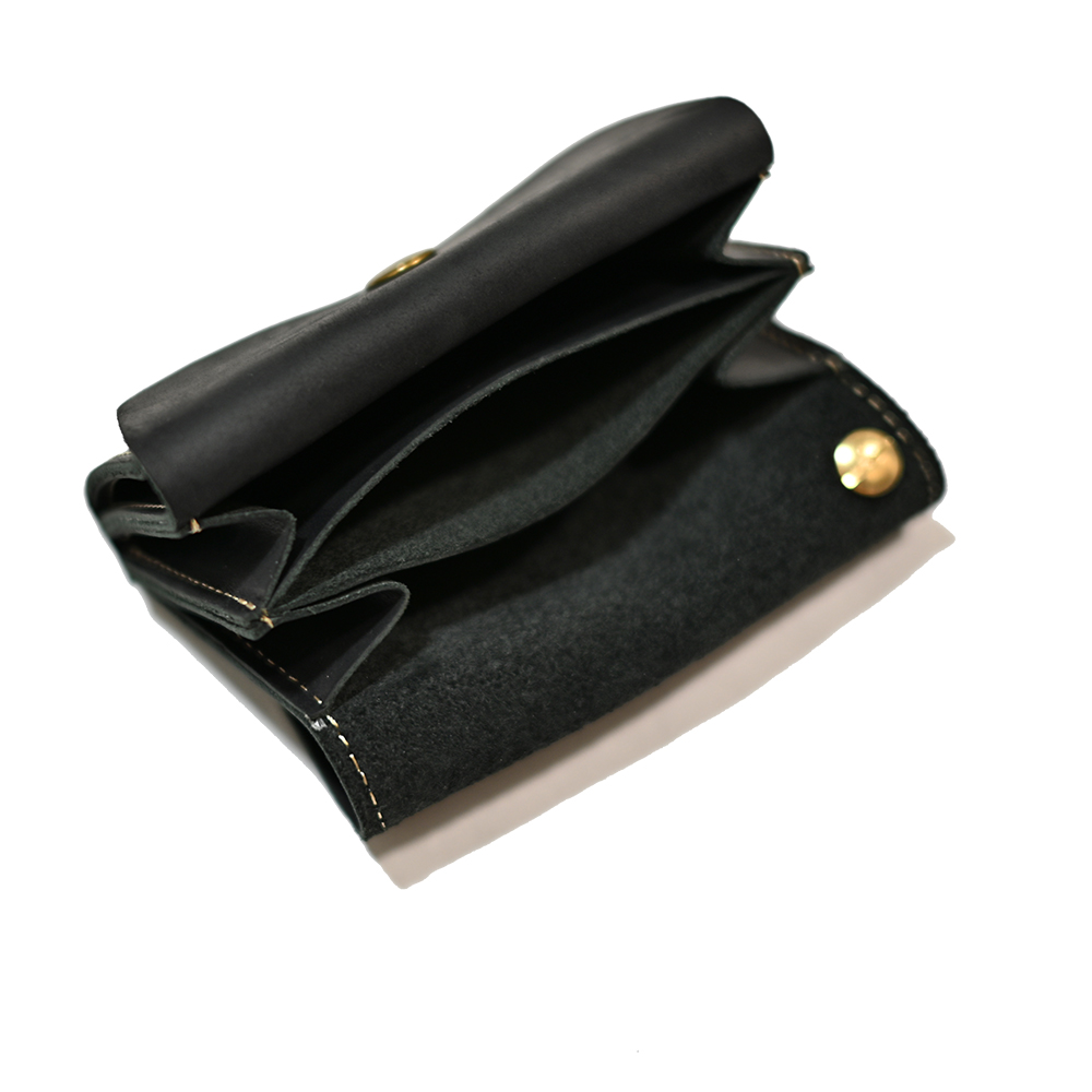 Cowhide Leather Compact Tracker Wallet |牛革トラッカー Cowhide Leather Compact Tracker Wallet |牛革トラッカー