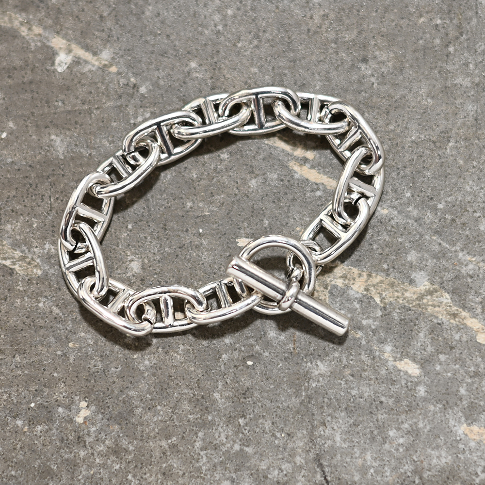Silver Heavy Anker Chain Bracelet |シルバーアンカーチェーン Silver Heavy Anker Chain Bracelet |シルバーアンカーチェーン